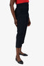 Jacquemus Navy Wool LA Riviera Pants Size 42