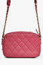 Pre-Loved Chanel™ 2016 Pink Caviar Business Afinity Camera Crossbody