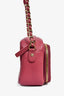 Pre-Loved Chanel™ 2016 Pink Caviar Business Afinity Camera Crossbody