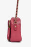 Pre-Loved Chanel™ 2016 Pink Caviar Business Afinity Camera Crossbody