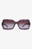 Pre-Loved Chanel™ Purple Rectangle Sunglasses (As Is)