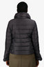 Moncler Grey Down 'Kelly' Puff Jacket Size 3