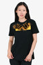 Fendi Black Cotton Monster T-Shirt Size S