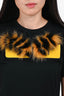 Fendi Black Cotton Monster T-Shirt Size S