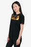 Fendi Black Cotton Monster T-Shirt Size S