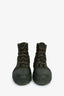 Hermès Forest Green Nylon 'Fresh' Combat Boots Size 41 Mens