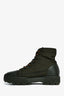Hermès Forest Green Nylon 'Fresh' Combat Boots Size 41 Mens