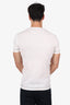 Dolce & Gabbana White Top Stitch T-shirt Size 46