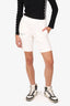 Pangaia White Long Shorts Size XS