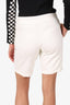 Pangaia White Long Shorts Size XS
