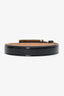 Dolce and Gabbana Black Patent Leather Thin Belt Size 80 cm