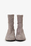 Stuart Weitzman Grey Suede Yuliana 60 Boots Size 8.5