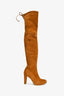 Stuart Weitzman Camel Suede Over-The-Knee Boots Size 7