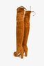 Stuart Weitzman Camel Suede Over-The-Knee Boots Size 7
