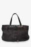 Jimmy Choo Brown/Black Metallic Leather Bag
