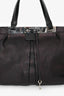 Jimmy Choo Brown/Black Metallic Leather Bag