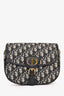 Christian Dior Blue Oblique Medium Bobby Bag