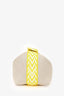 Hermès Beige/Yellow Canvas Bride-A-Brac Small Case