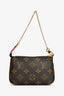 Louis Vuitton 2020 Monogram Vivienne Christmas Print Mini Pochette Accessoires