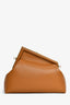 Fendi 2022 Brown Smooth Leather 'Fendi First' Pochette with Strap