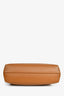 Fendi 2022 Brown Smooth Leather 'Fendi First' Pochette with Strap