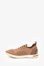 Loro Piana Brown/White Flexi Sneakers