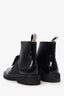 Roger Vivier Black Patent Leather Viv' Rangers Chelsea Boots Size 36.5