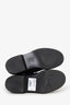 Roger Vivier Black Patent Leather Viv' Rangers Chelsea Boots Size 36.5