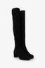 Stuart Weitzman Black Suede Knee High Boots Size 36.5