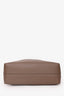 Saint Laurent Taupe Leather Tote with Pouch