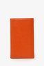 Hermès Orange Leather Agenda Cover/Phone Book