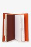 Hermès Orange Leather Agenda Cover/Phone Book