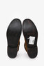 Burberry Brown Suede Ankle Boots Size 38