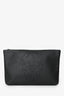 Alexander McQueen Black Leather Skull Clutch