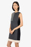 Edun Black/Grey Wool/Angora Sleeveless Dress Size 8