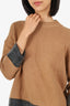 Marni Brown/Grey Cashmere Knit Sweater Size 42