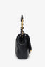 Pre-Loved Chanel™ 2019 Black Lambskin Quilted Mini In The Loop Circular Handle Bag