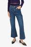 Veronica Beard Blue Denim Carson Ankle Flared Jeans Size 27