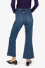 Veronica Beard Blue Denim Carson Ankle Flared Jeans Size 27