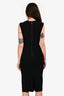 Burberry Black V-Neck Sleeveless Dress Size 4