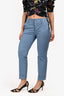 Prada Blue Straight Leg Pants Size 40