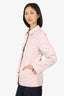 Burberry London Pink Quilted Light Weight Jacket Size S