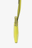 Salvatore Ferragamo Yellow Calfskin Gancini Embossed Travel Pouch