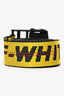 Off-White Yellow/Black Logo Industrial Skinny Waist Belt