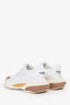 Valentino x Undercover White Leather Butterfly Print Sneakers Size 38