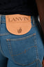 Lanvin Vintage Blue Crop Relaxed Fit Jeans Size 40
