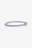 David Yurman Sterling Silver/Diamond Buckle Classic Cable 5mm Bracelet