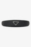 Prada Black Satin Headband