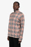 Burberry Nova Check Zip Up Sweater Size M