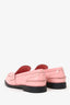 Miu Miu Pink Patent Leather Penny Loafer Size 39
